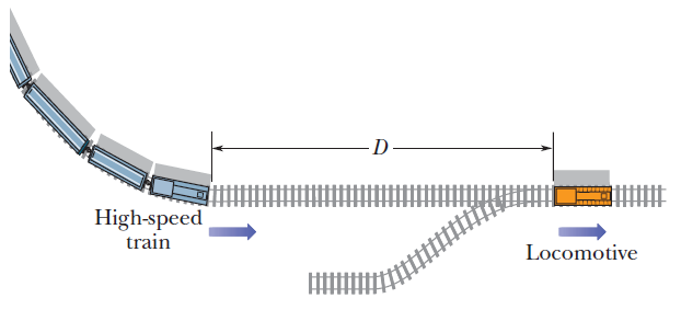 When a high-speed passenger train traveling