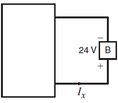 Element B in the diagram supplies 60 W