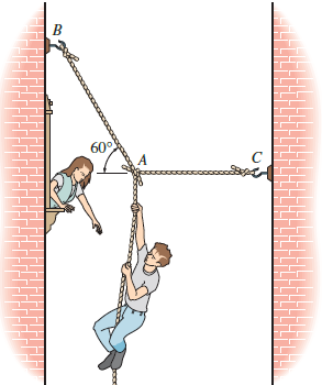 Romeo tries to reach Juliet by climbing with constant velocity